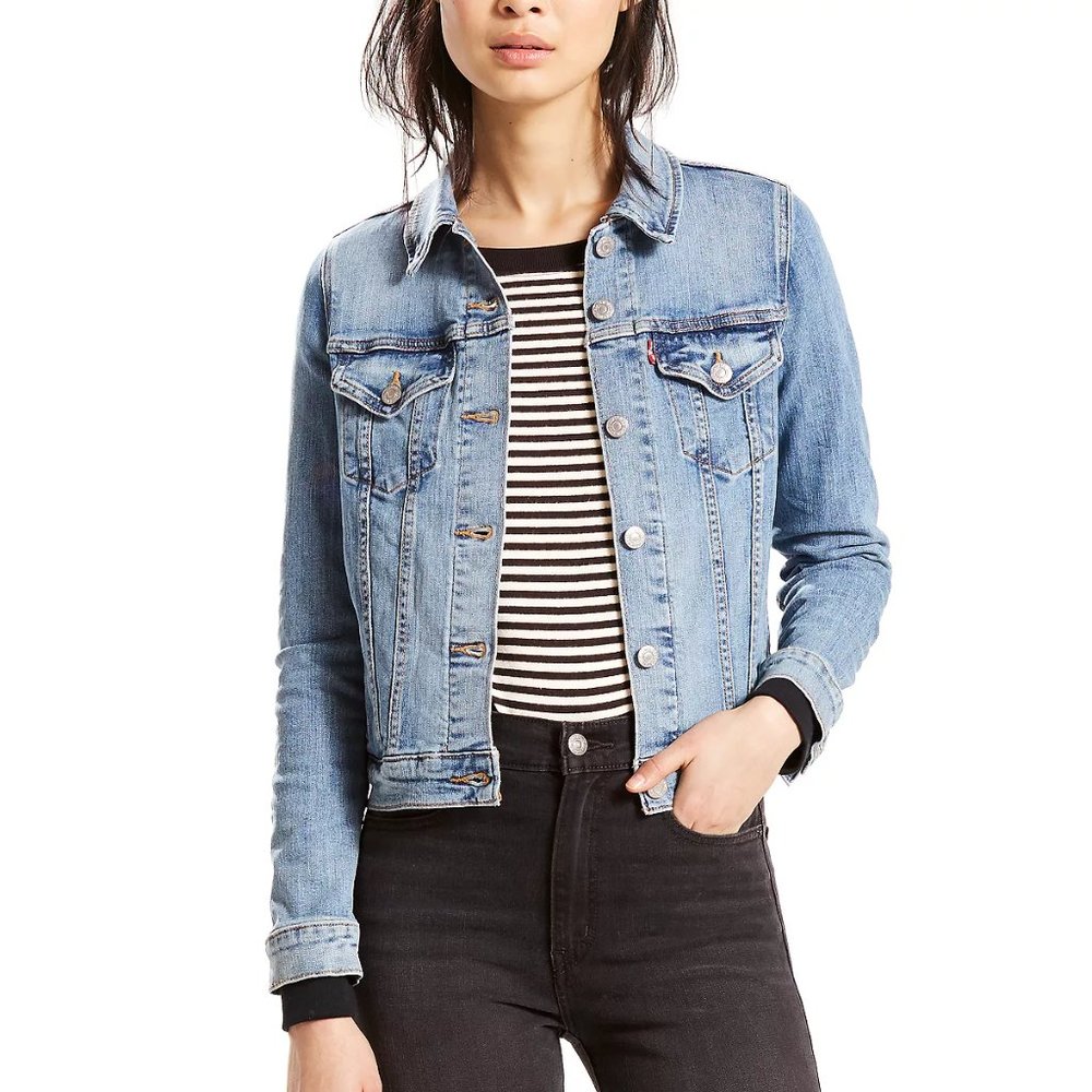 NWT Levi's Denim Trucker Jacket Sz S